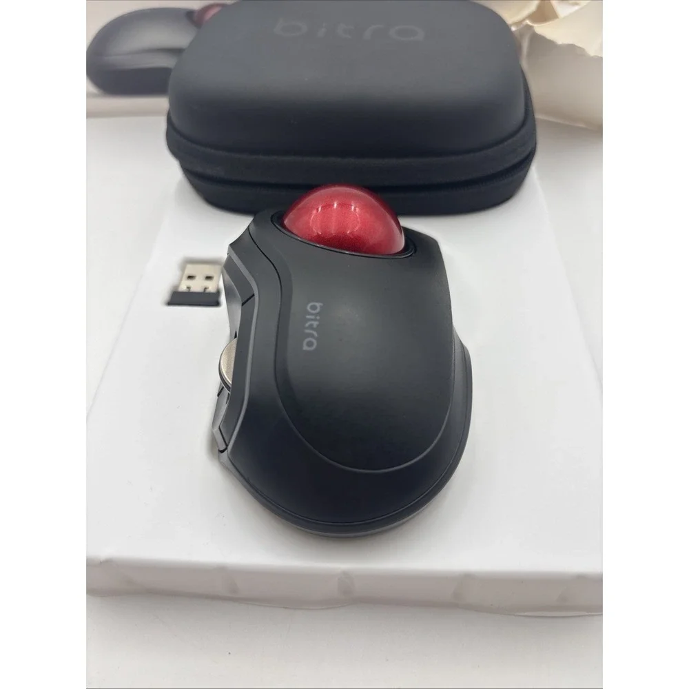 ELECOM Wireless Trackball Mouse M-MT2DRSBK S size 5-Button JP
